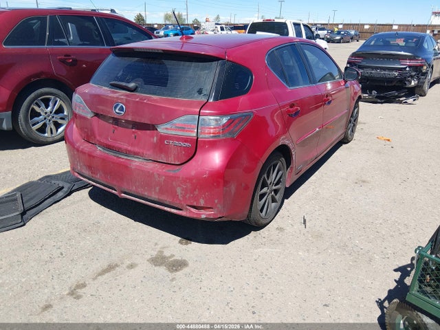 2011 Lexus Ct 200h Premium მანქანა იყიდება აუქციონზე, vin: JTHKD5BH1B2042888, აუქციონის ნომერი: 44880488
