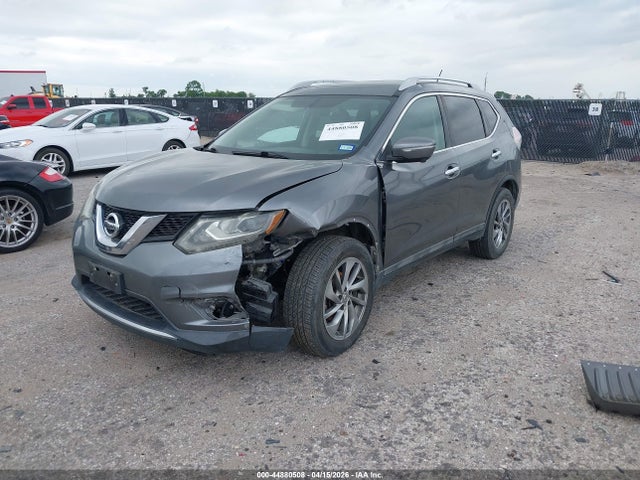 2015 Nissan Rogue Sl მანქანა იყიდება აუქციონზე, vin: 5N1AT2MT1FC812115, აუქციონის ნომერი: 44880508