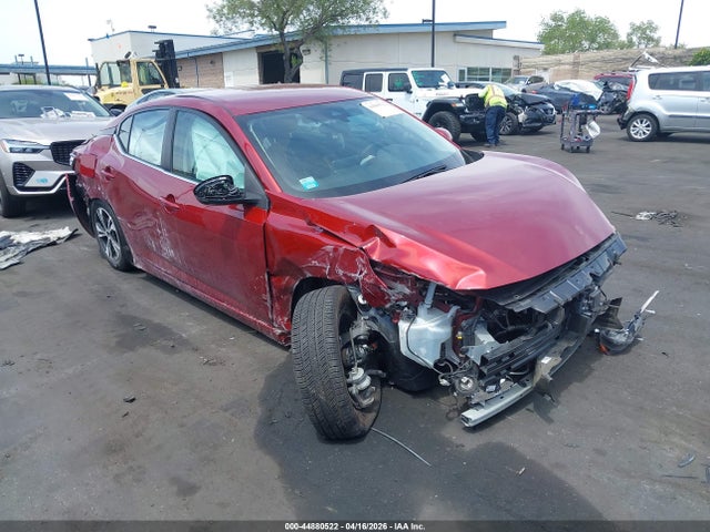 2023 Nissan Sentra Sv Xtronic Cvt მანქანა იყიდება აუქციონზე, vin: 3N1AB8CV4PY233113, აუქციონის ნომერი: 44880522