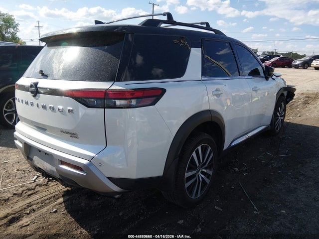 2023 Nissan Pathfinder Platinum 4wd მანქანა იყიდება აუქციონზე, vin: 5N1DR3DK7PC207574, აუქციონის ნომერი: 44880660