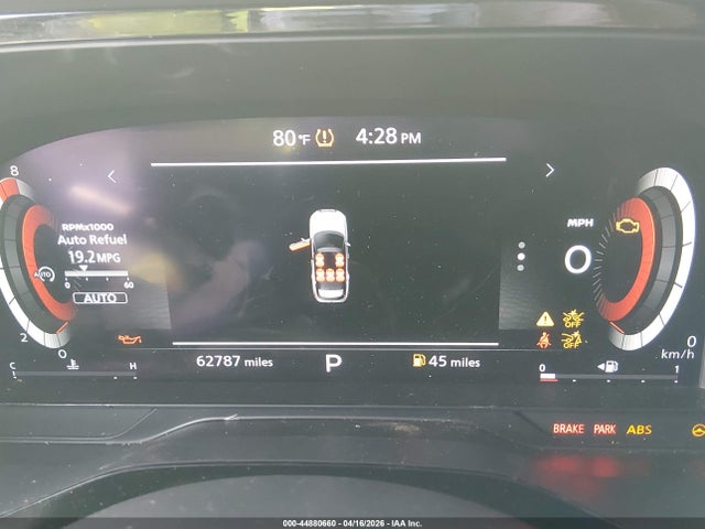 2023 Nissan Pathfinder Platinum 4wd მანქანა იყიდება აუქციონზე, vin: 5N1DR3DK7PC207574, აუქციონის ნომერი: 44880660