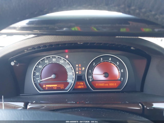 44880678 :رقم المزاد ، WBAHL83578DT11829 vin ، 2008 Bmw 750i مزاد بيع