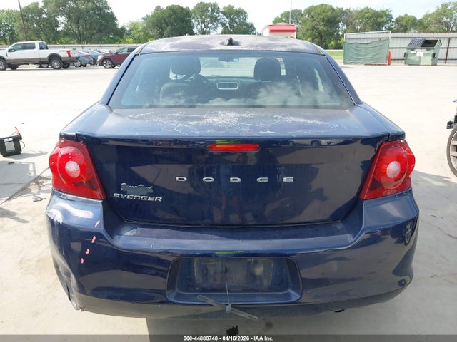 44880748 :رقم المزاد ، 1C3CDZAB1DN616454 vin ، 2013 Dodge Avenger Se مزاد بيع