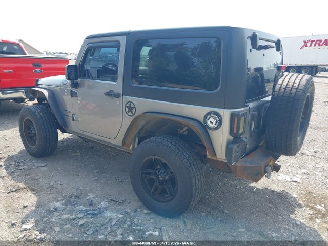 44880759 :رقم المزاد ، 1C4AJWAG4EL323408 vin ، 2014 Jeep Wrangler Sport مزاد بيع