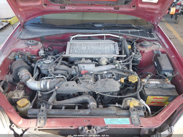 Продажа на аукционе авто 2002 Subaru Impreza Wrx, vin: JF1GG29602G833505, номер лота: 44880777