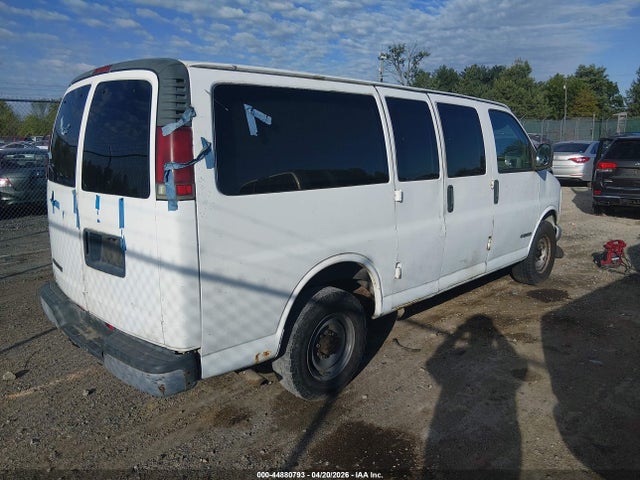 2001 Chevrolet Express მანქანა იყიდება აუქციონზე, vin: 1GNHG35F011212770, აუქციონის ნომერი: 44880793