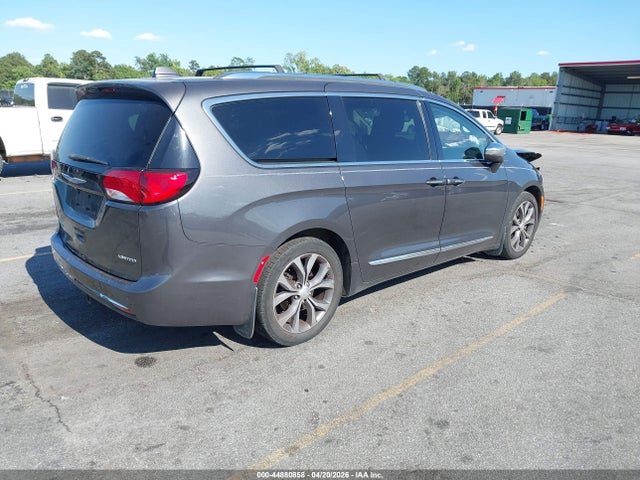 Продажа на аукционе авто 2017 Chrysler Pacifica Limited, vin: 2C4RC1GG3HR837138, номер лота: 44880858