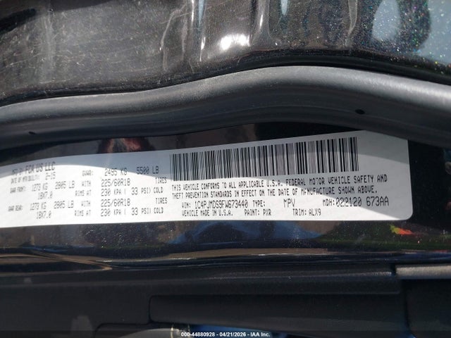 Продажа на аукционе авто 2015 Jeep Cherokee Limited, vin: 1C4PJMDS9FW673440, номер лота: 44880928