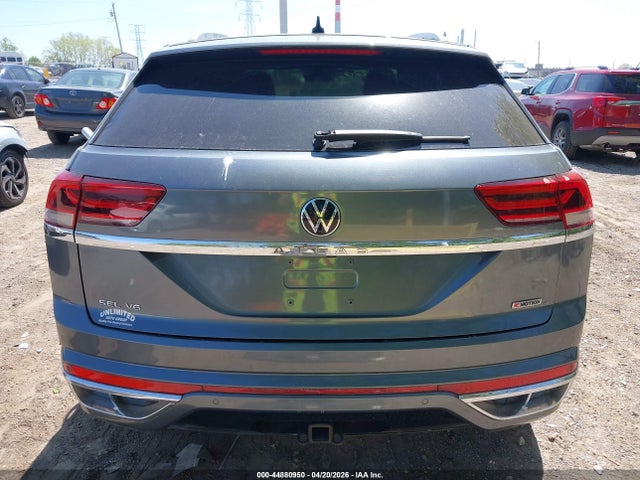 44880950 :رقم المزاد ، 1V2RE2CA7LC214056 vin ، 2020 Volkswagen Atlas Cross Sport 3.6l V6 Sel R-line مزاد بيع