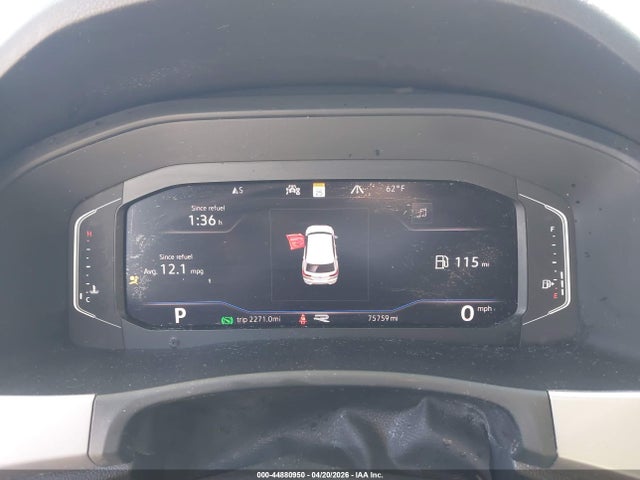44880950 :رقم المزاد ، 1V2RE2CA7LC214056 vin ، 2020 Volkswagen Atlas Cross Sport 3.6l V6 Sel R-line مزاد بيع