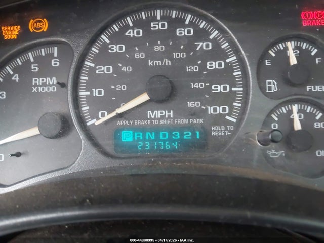 44880995 :رقم المزاد ، 3GNEK13T22G170197 vin ، 2002 Chevrolet Avalanche 1500 مزاد بيع