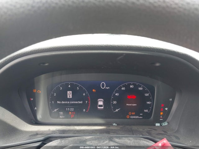 2024 Honda Accord Ex მანქანა იყიდება აუქციონზე, vin: 1HGCY1F32RA037041, აუქციონის ნომერი: 44881003