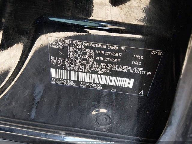 Toyota RAV4 LE 2018 2T3ZFREV0JW441655 Image 9