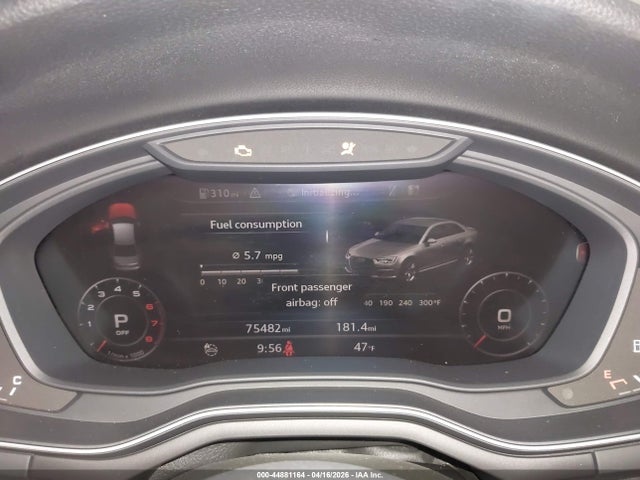 44881164 :رقم المزاد ، WAUKMAF48HN058320 vin ، 2017 Audi A4 2.0t Season Of Audi Ultra Premium مزاد بيع