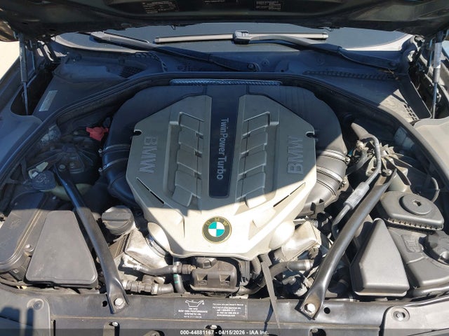 2011 Bmw 550i მანქანა იყიდება აუქციონზე, vin: WBAFR9C59BC757344, აუქციონის ნომერი: 44881167