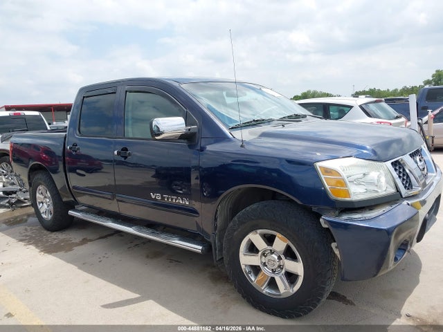 2007 Nissan Titan Se მანქანა იყიდება აუქციონზე, vin: 1N6BA07A17N216972, აუქციონის ნომერი: 44881182