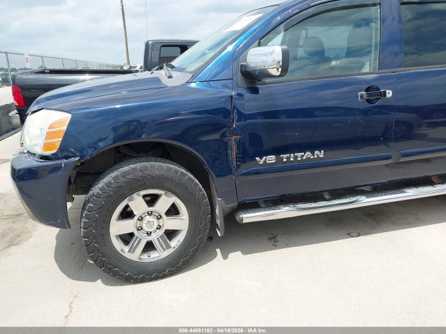 2007 Nissan Titan Se მანქანა იყიდება აუქციონზე, vin: 1N6BA07A17N216972, აუქციონის ნომერი: 44881182