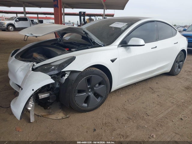 44881225 :رقم المزاد ، 5YJ3E1EA7MF977116 vin ، 2021 Tesla Model 3 Standard Range Plus Rear-wheel Drive مزاد بيع