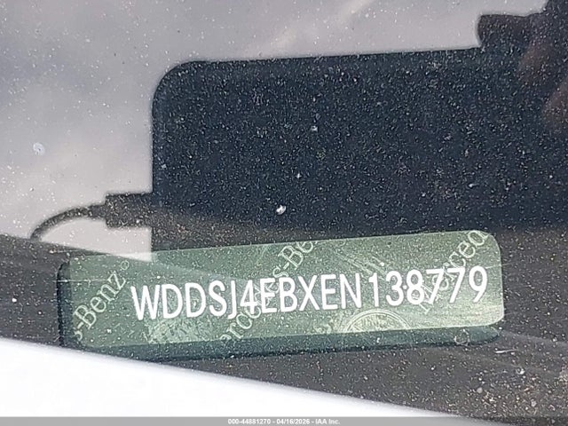 Aukcja sprzedaży 2014 Mercedes-benz Cla 250, vin: WDDSJ4EBXEN138779, numer aukcji: 44881270