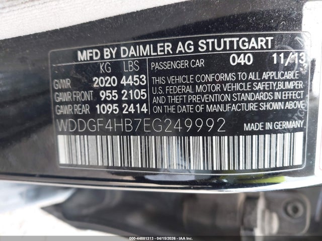 Продаж на аукціоні авто 2014 Mercedes-benz C 250 Sport, vin: WDDGF4HB7EG249992, номер лоту: 44881313