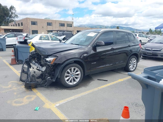 2015 Bmw X3 Xdrive28i მანქანა იყიდება აუქციონზე, vin: 5UXWX9C5XF0D54085, აუქციონის ნომერი: 44881315