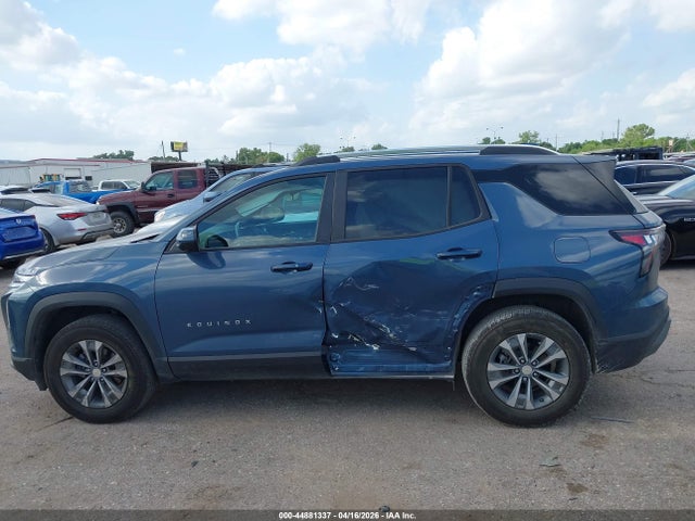 2025 Chevrolet Equinox Fwd Lt მანქანა იყიდება აუქციონზე, vin: 3GNAXHEG9SL121580, აუქციონის ნომერი: 44881337