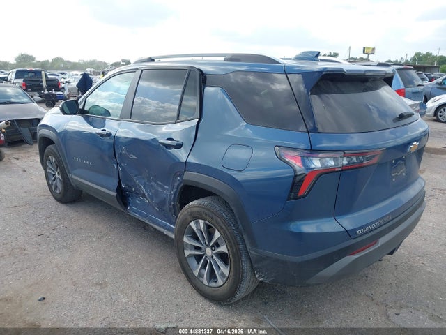 2025 Chevrolet Equinox Fwd Lt მანქანა იყიდება აუქციონზე, vin: 3GNAXHEG9SL121580, აუქციონის ნომერი: 44881337