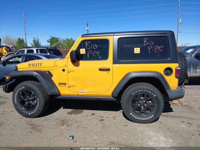 44881341 :رقم المزاد ، 1C4GJXAN2MW666553 vin ، 2021 Jeep Wrangler Willys Sport 4x4 مزاد بيع