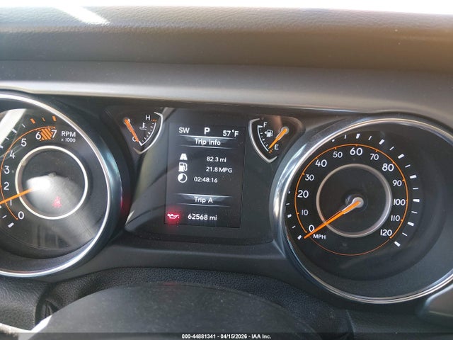 44881341 :رقم المزاد ، 1C4GJXAN2MW666553 vin ، 2021 Jeep Wrangler Willys Sport 4x4 مزاد بيع