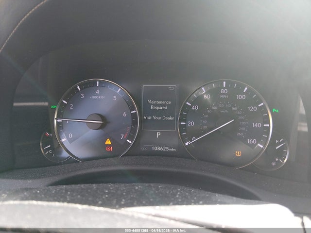 44881365 :رقم المزاد ، JTHBZ1BL6GA002267 vin ، 2016 Lexus Gs 350 مزاد بيع