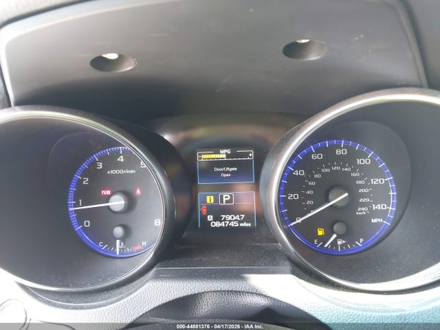 2017 Subaru Outback 2.5i Premium მანქანა იყიდება აუქციონზე, vin: 4S4BSACC9H3201397, აუქციონის ნომერი: 44881376