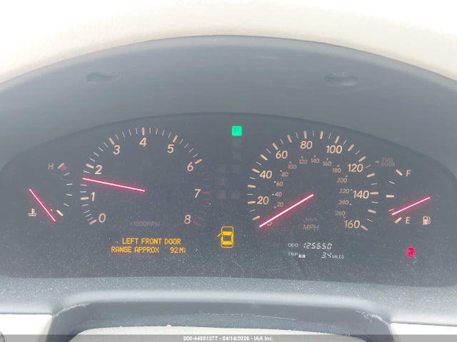 Aukcja sprzedaży 2001 Lexus Ls 430, vin: JTHBN30F510020860, numer aukcji: 44881377
