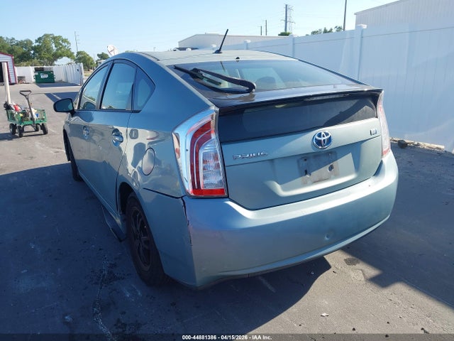 44881386 :رقم المزاد ، JTDKN3DU0C1484954 vin ، 2012 Toyota Prius Two مزاد بيع