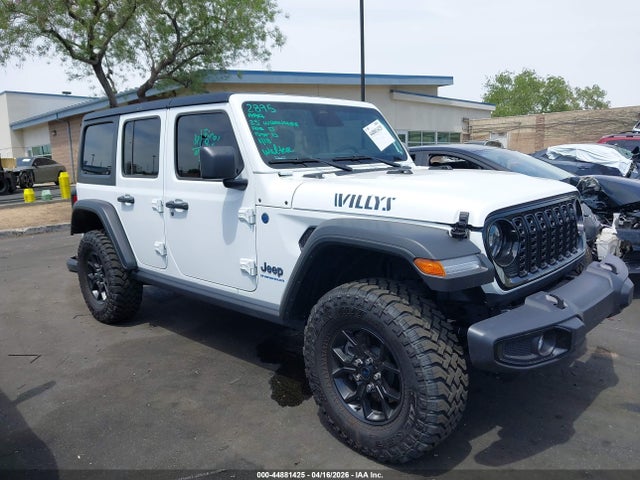1C4RJXN61SW596827 Jeep Wrangler 4xe Willys 4xe