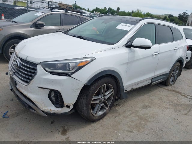 2017 Hyundai Santa Fe Limited Ultimate მანქანა იყიდება აუქციონზე, vin: KM8SR4HF5HU227490, აუქციონის ნომერი: 44881562