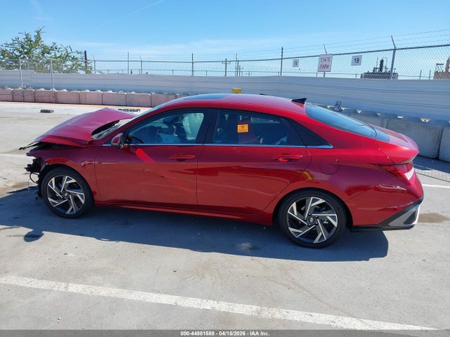 2024 Hyundai Elantra Hybrid Limited მანქანა იყიდება აუქციონზე, vin: KMHLN4DJ8RU104830, აუქციონის ნომერი: 44881588