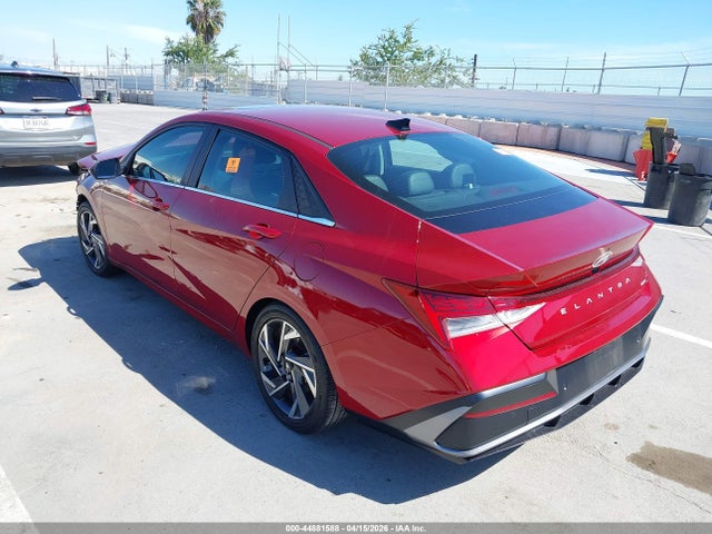 2024 Hyundai Elantra Hybrid Limited მანქანა იყიდება აუქციონზე, vin: KMHLN4DJ8RU104830, აუქციონის ნომერი: 44881588
