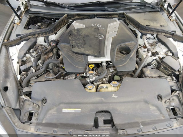 44881626 :رقم المزاد ، JN1EV7AP9JM359260 vin ، 2018 Infiniti Q50 3.0t Luxe مزاد بيع