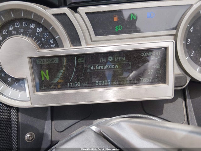 44881755 :رقم المزاد ، WB1061200DZZ24339 vin ، 2013 Bmw K1600 Gtl مزاد بيع