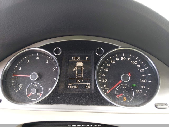 Aukcja sprzedaży 2012 Volkswagen Cc Lux, vin: WVWHP7AN6CE503623, numer aukcji: 44881800