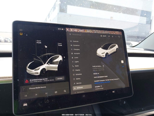Aukcja sprzedaży 2021 Tesla Model 3 Long Range Dual Motor All-wheel Drive, vin: 5YJ3E1EB8MF072683, numer aukcji: 44881809