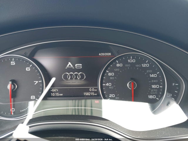 44881844 :رقم المزاد ، WAUGFAFC1DN030974 vin ، 2013 Audi A6 2.0t Premium مزاد بيع