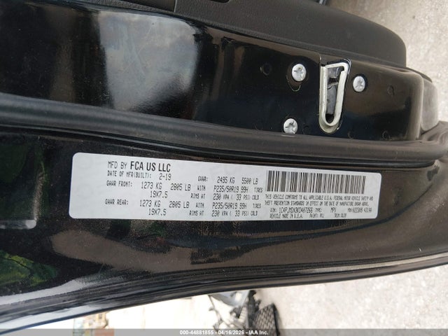 Aukcja sprzedaży 2019 Jeep Cherokee High Altitude 4x4, vin: 1C4PJMDX3KD407266, numer aukcji: 44881855