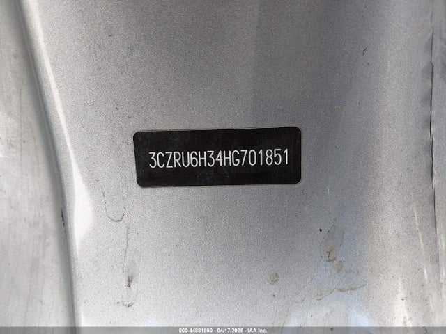 3CZRU6H34HG701851 Honda HR-V LX