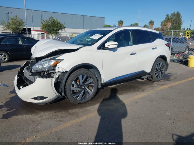 5N1AZ2MG3JN178871 Nissan Murano Platinum