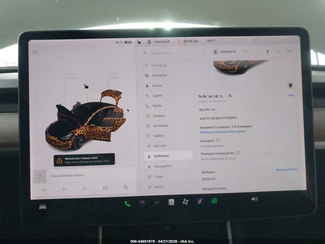 Aukcja sprzedaży 2018 Tesla Model 3 Long Range/mid Range, vin: 5YJ3E1EA7JF162653, numer aukcji: 44881979