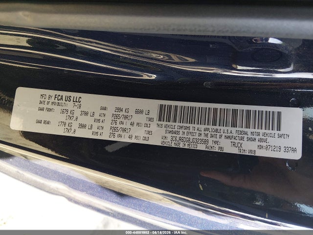 2018 RAM 1500 3C6JR6DG8JG323589 Photo 8