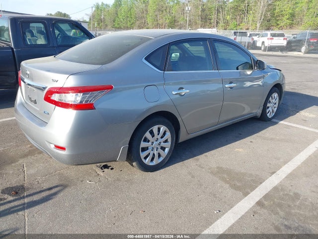 2014 Nissan Sentra Fe+ S/fe+ Sv/s/sl/sr/sv მანქანა იყიდება აუქციონზე, vin: 3N1AB7AP4EL670666, აუქციონის ნომერი: 44881987