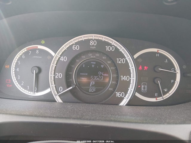 44881989 :رقم المزاد ، 1HGCR2F35DA166354 vin ، 2013 Honda Accord Lx مزاد بيع