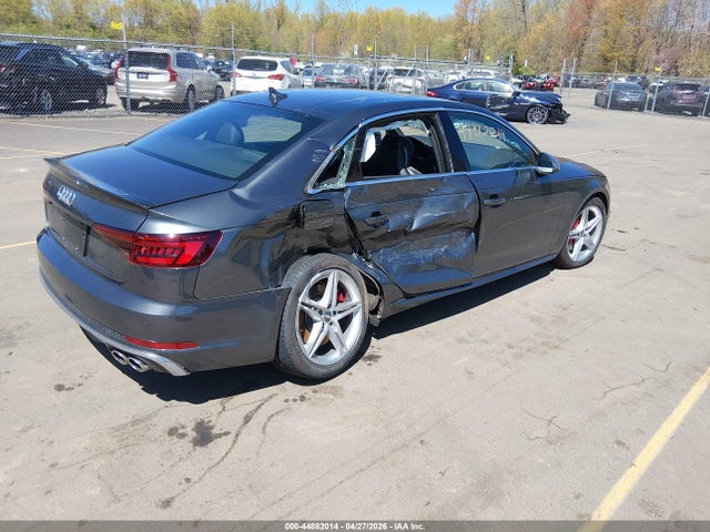 44882014 :رقم المزاد ، WAUC4AF42JA234635 vin ، 2018 Audi S4 3.0t Premium Plus مزاد بيع